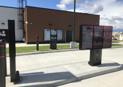 Completed Tim Hortons Drive Thru Exterior